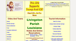 Desktop Screenshot of livingstonparish.com