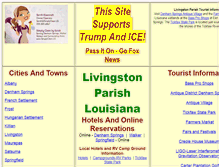 Tablet Screenshot of livingstonparish.com